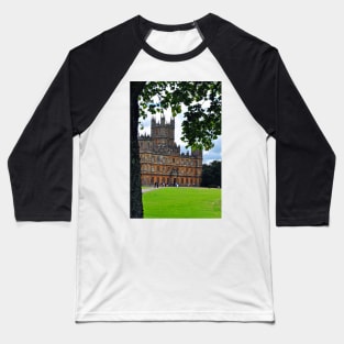 Highclere Castle Downton Abbey England UK Baseball T-Shirt